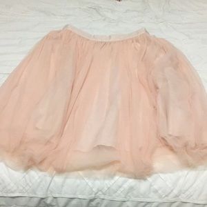 Eloquii size 20 lined tulle skirt.